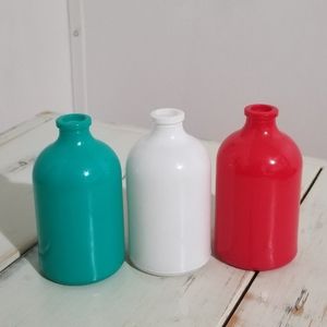 Home Decor 3-pc Colorful Vase Set